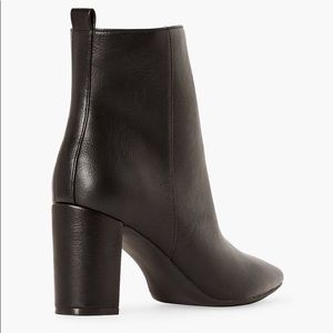 Black Block Heel Bootie